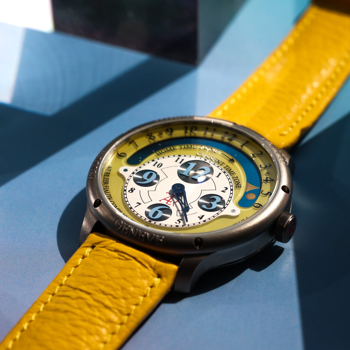 Ataelier Haute Complication "Dual Time" Titanium Yellow