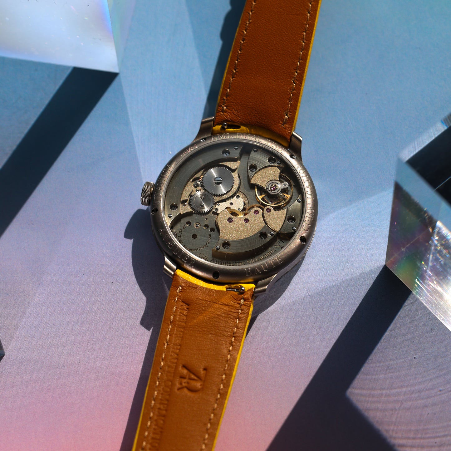 Ataelier Haute Complication "Dual Time" Titanium Yellow