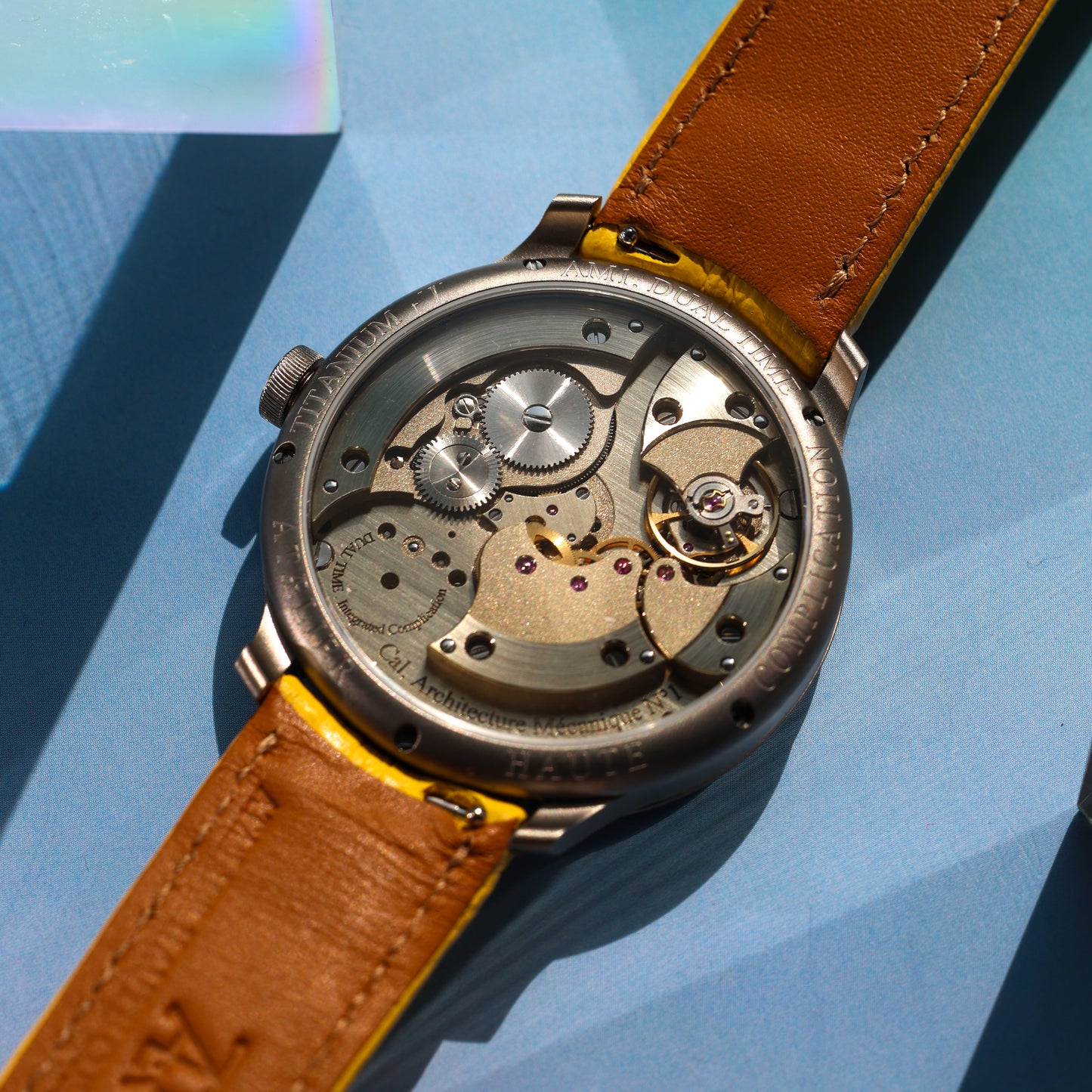 Ataelier Haute Complication "Dual Time" Titanium Yellow
