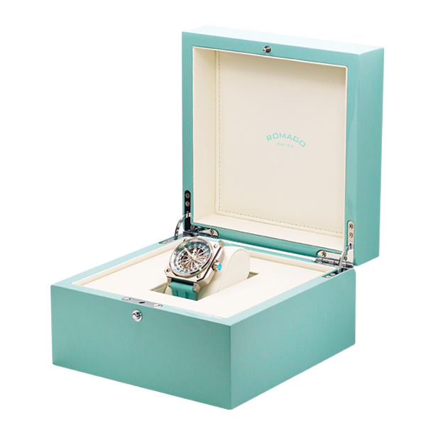 ROULETTE MASTER II SKELETON AUTOMATIC RM085-0557PL-REB-6