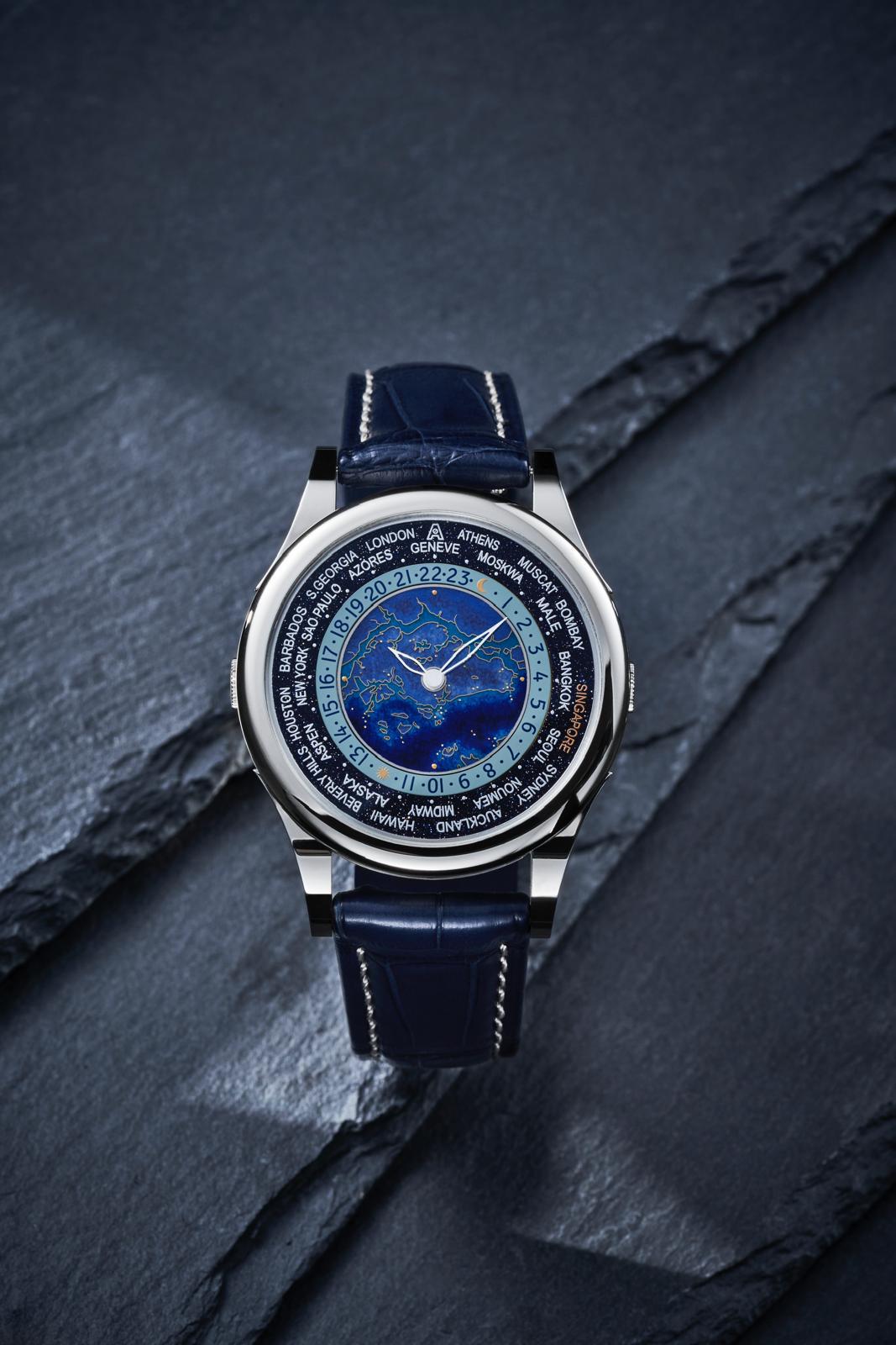 WORLDTIME WATCHES - CELESTIAL VOYAGER SINGAPORE MAP