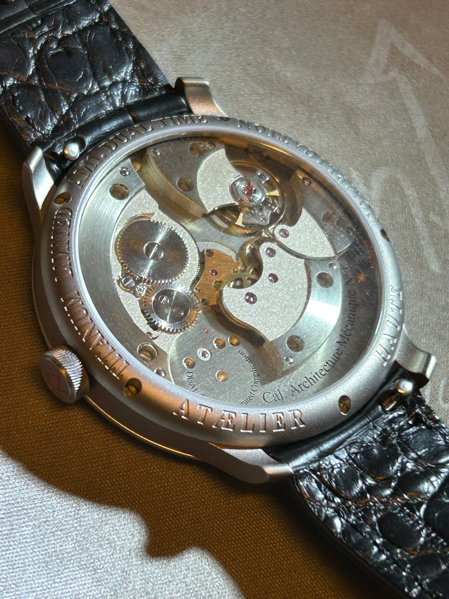 Ataelier Haute Complication "Dual Time" White Label