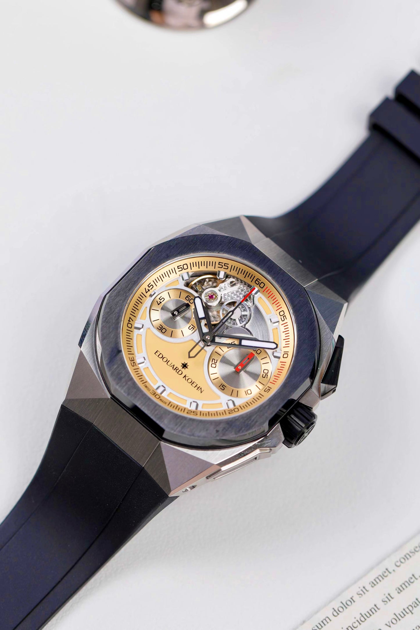 TEMPUS II OPENHEART Gold Dial