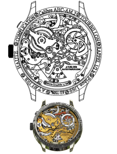 Ataelier Huate Complication Striking Tourbillon "Passing Half-Hour Reminder"