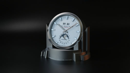 A Secular Perpetual Calendar Table Clock by a talented watchmaker from China