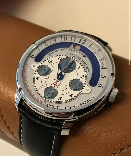F.P. Journe's 14-year disciple Vladimir Victor NEGAULT brand ATAELIER HAUTE COMPLICATION's first work "Dual Time"