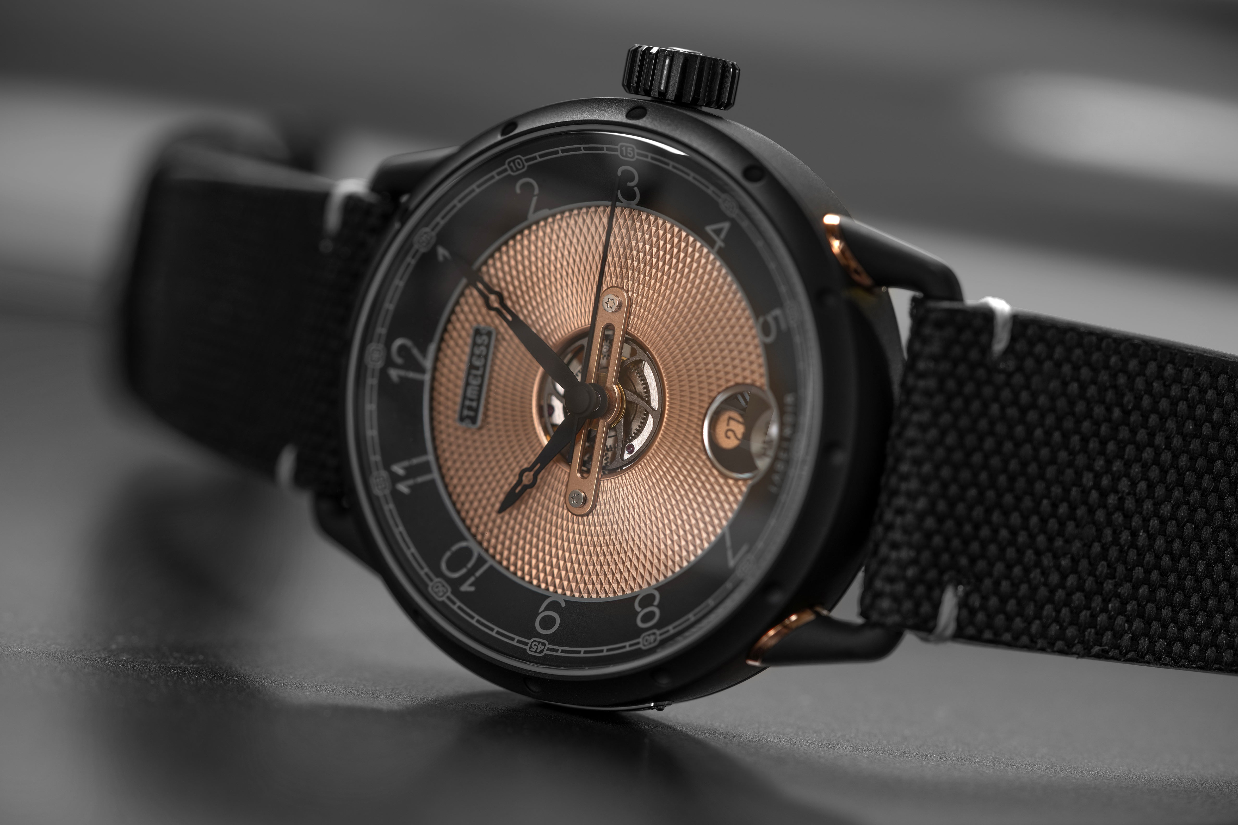 Timeless x Label Noir: Crafting Noir and Gold Masterpiece in Timepiece ...