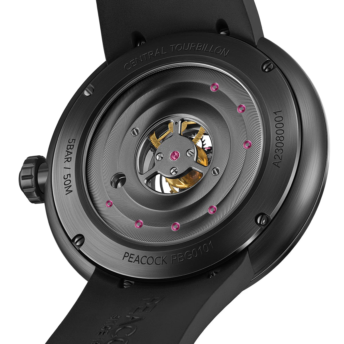 PEACOCK Tourbillon Black Hole