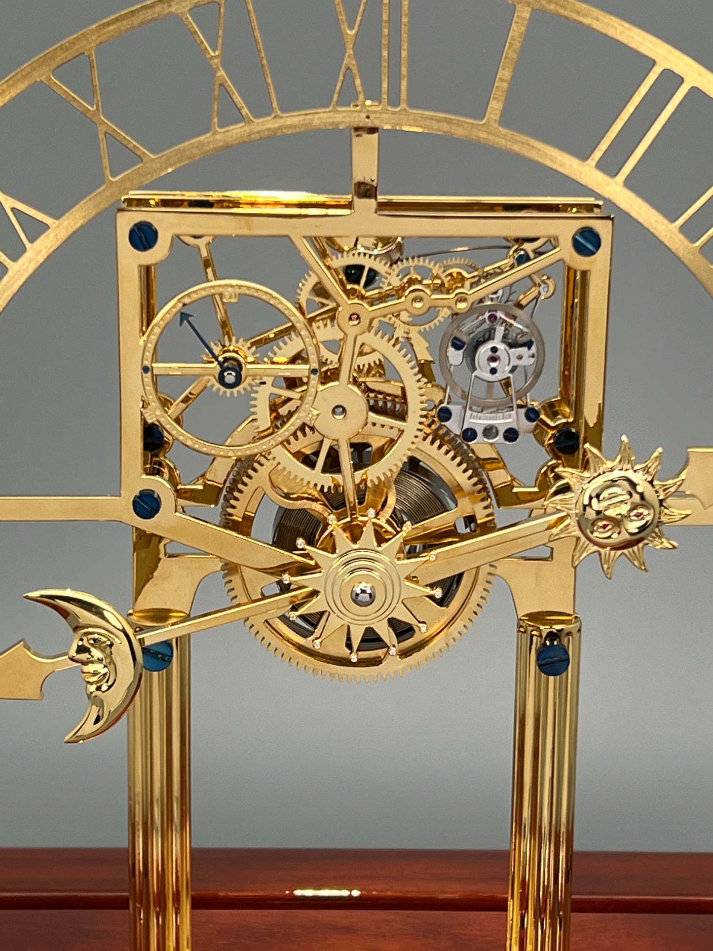 Philosophy Skeleton Clock