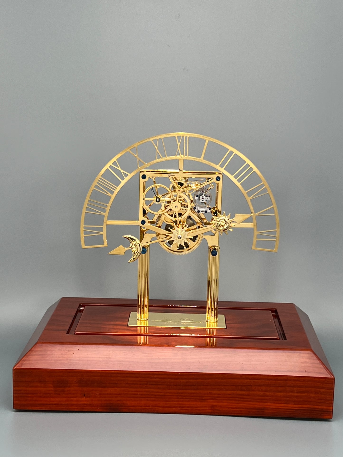 Philosophy Skeleton Clock