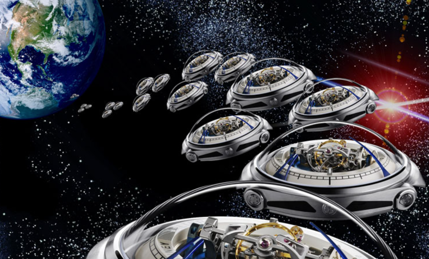 Deep space tourbillon online