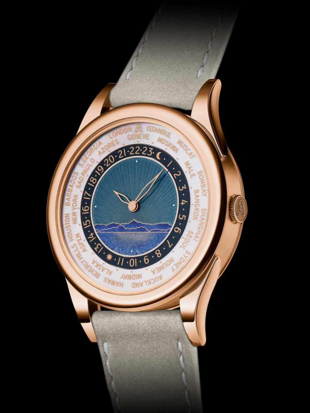 Andersen Geneve WORLDTIME WATCHES - ARCTIC SUNRISE & AURORA IN COLLABORATION WITH BCHH