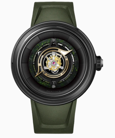 PEACOCK Tourbillon Black Hole