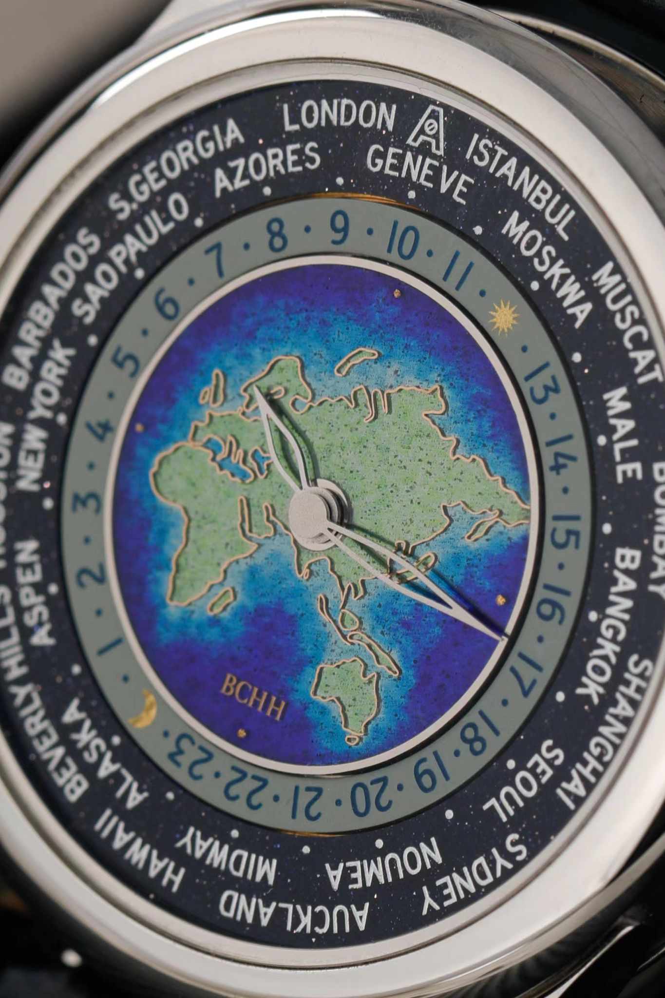 WORLDTIME WATCHES - CELESTIAL VOYAGER IN COLLABORATION WITH BCHH