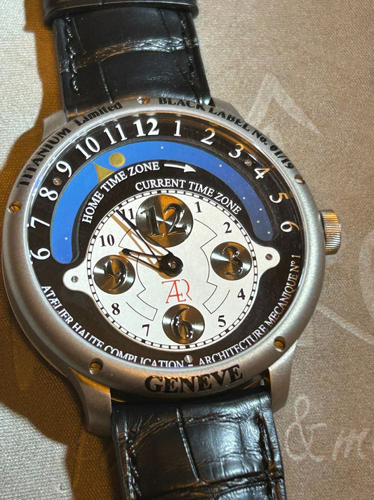 Ataelier Haute Complication "Dual Time" Black Label