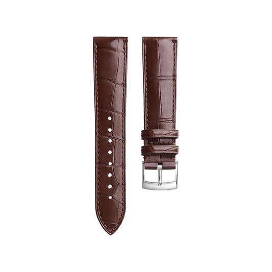 Brown Nile Crocodile Strap for Omega De Ville