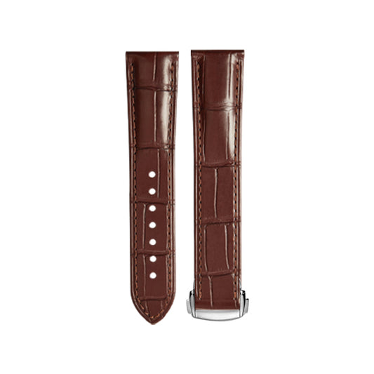 Brown Alligator Straps for Omega Seamaster