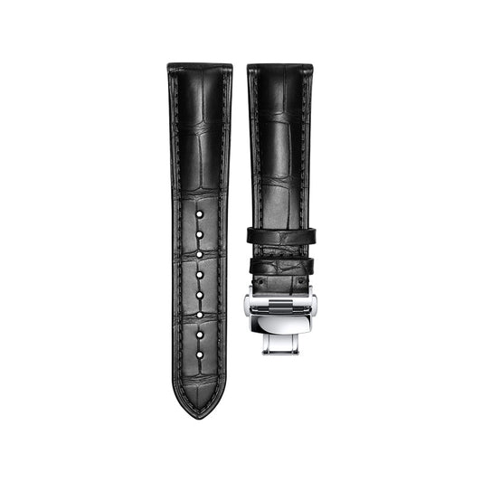 Black Universal American Alligator Strap