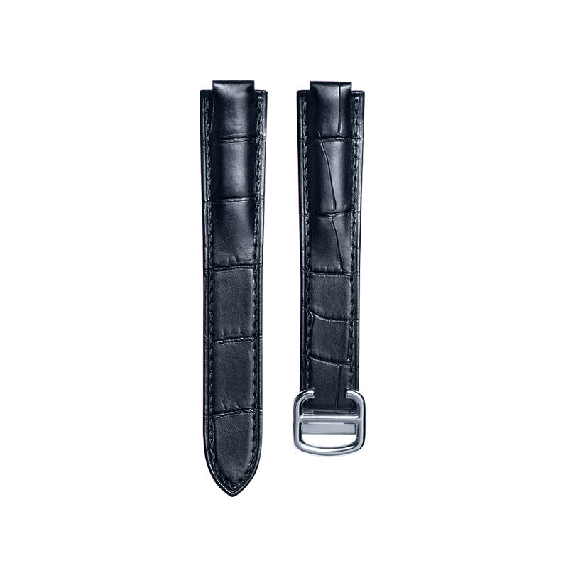 Blue Nile Crocodile Watch Strap for Cartier Ballon Bleu