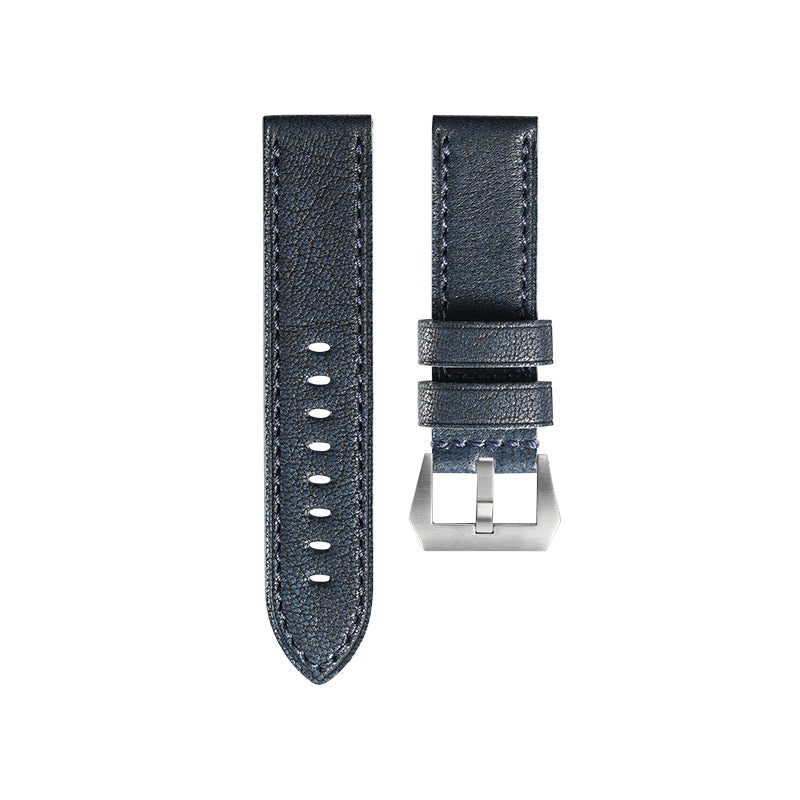 Blue Patnat Goatskin Leather Strap for Panerai