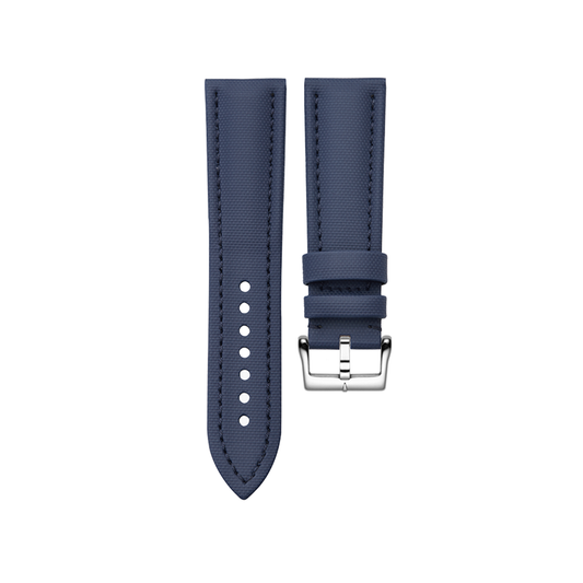 Blue Sailcloth Watch Strap for Blancpain