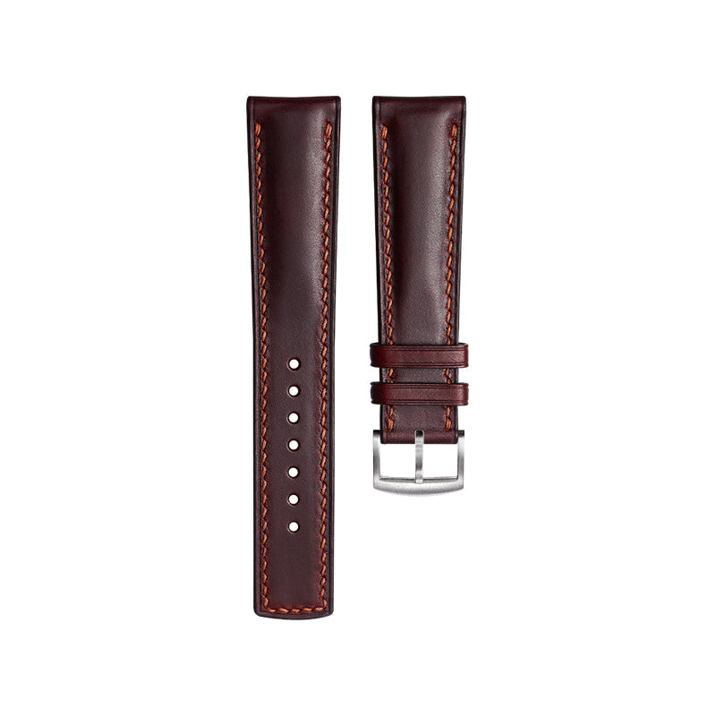 Dark Red Knight Crazy Horse Leather Strap