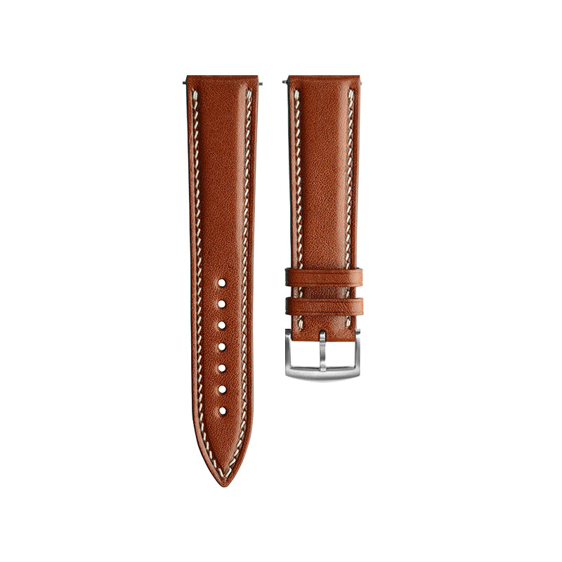 Golden Brown Gentleman-Tuxedo Vernazza Calf Leather Strap