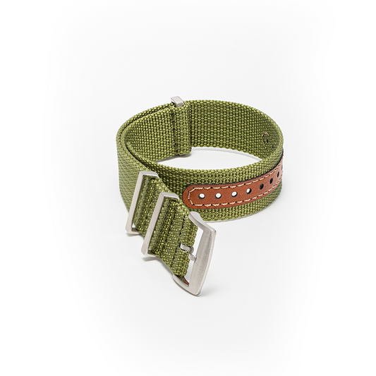 Nylon Grass Green NATO Strap