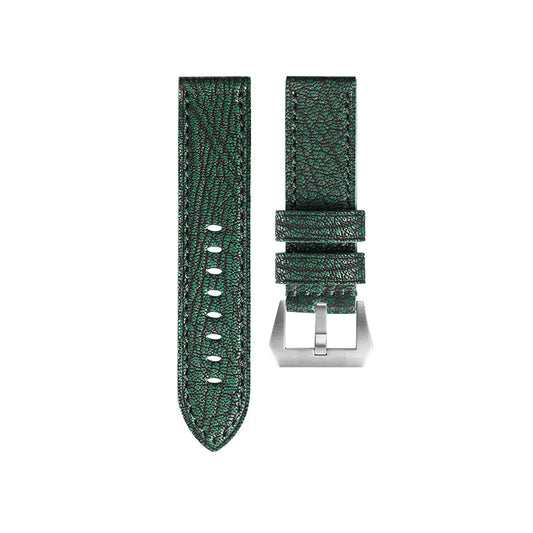 Green Patnat Goatskin Leather Strap for Panerai