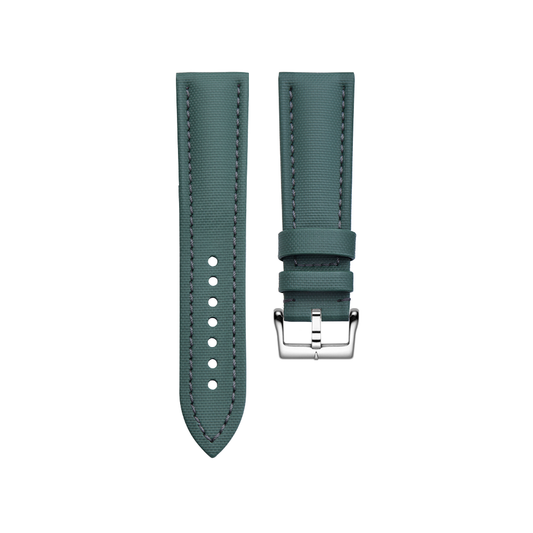 Green Sailcloth Watch Strap for Blancpain