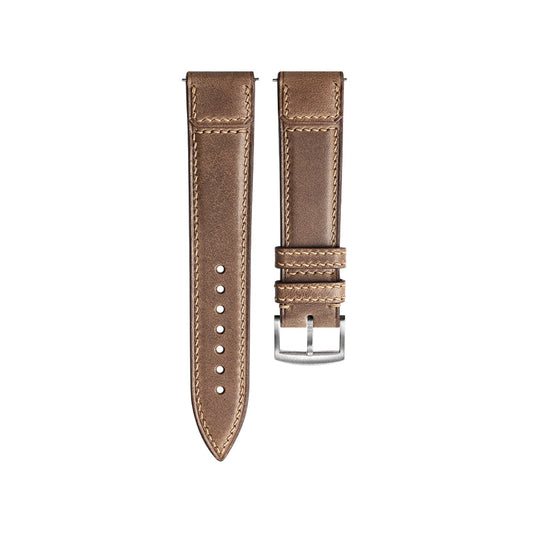 Light Brown Harness Crazy Horse Leather Strap