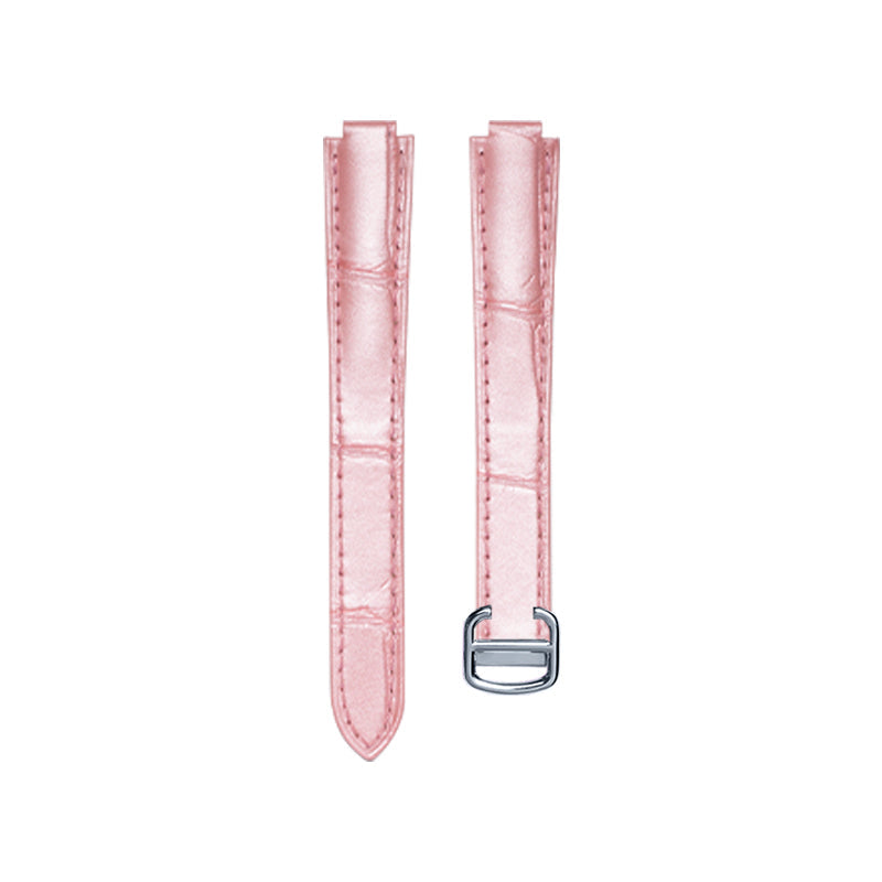 Pink Nile Crocodile Watch Strap for Cartier Ballon Bleu